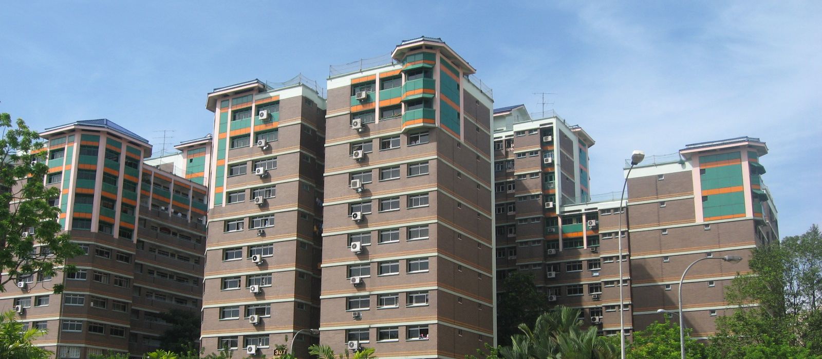 新加坡组屋社区